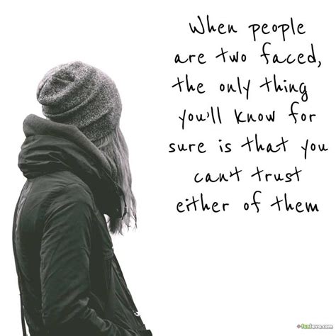 quotes about two sided people.